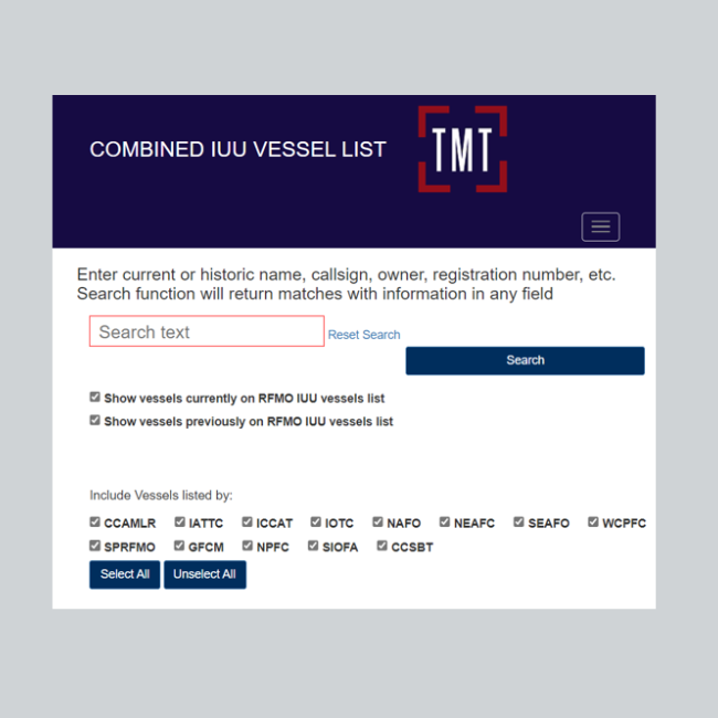 Combined IUU Vessel List