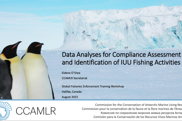 7th GFETW - Presentation 33 - Data Analyses for Compliance Assessment and Identification of IUU Fishing Activities - CCAMLR thumbnail