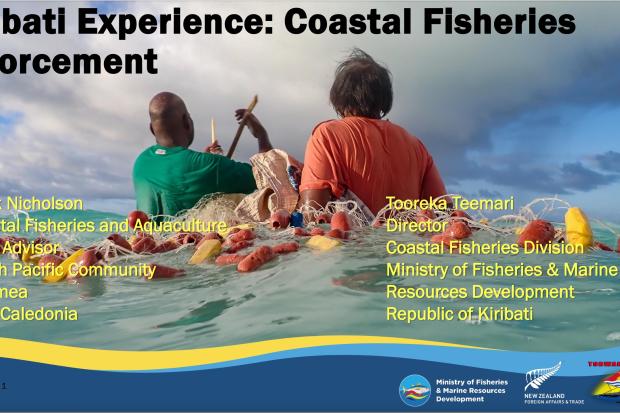 7th GFETW - Presentation 41 - Coastal Fisheries Enforcement – Pacific Island Experience – Kiribati and the Pacific Community thumbnail
