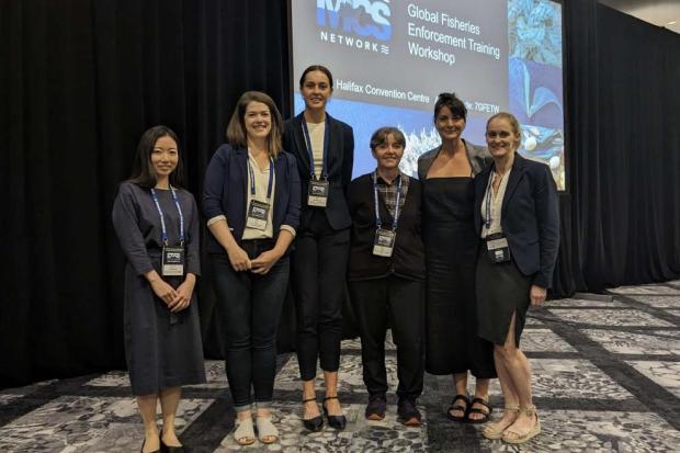 IMCS female staff at GFETW workshop, Halifax 2024.