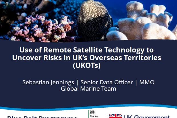 MMO Satellite Remote Sensing UK Overseas Territories Presentation Image
