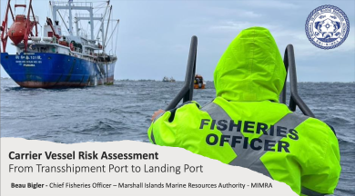 7th GFETW - Presentation 34 - Carrier Vessel Risk Assessment – From Transhipment Port to Landing Port – Republic of the Marshall Islands thumbnail