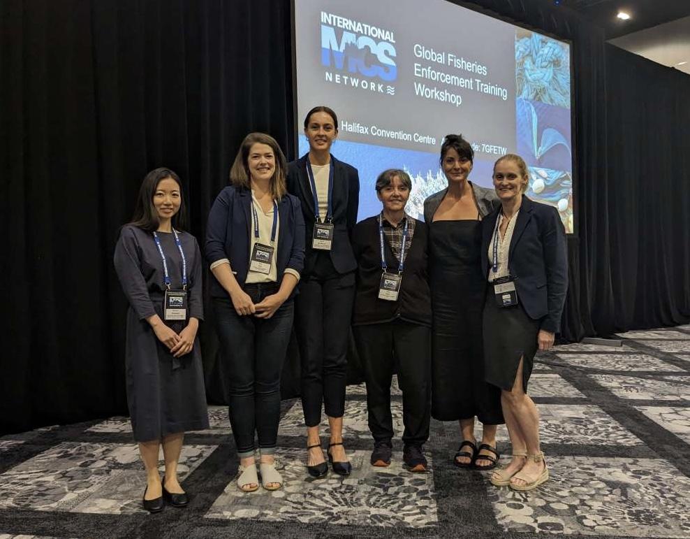 IMCS female staff at GFETW workshop, Halifax 2024.