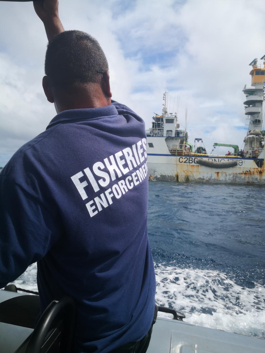 RMI fisheries enforcement officer